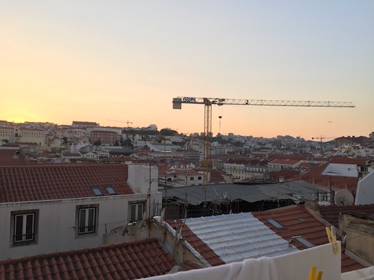 Lisbon at sunset