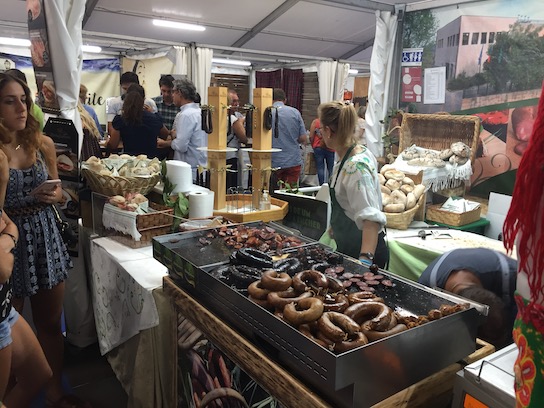 chorizo stall