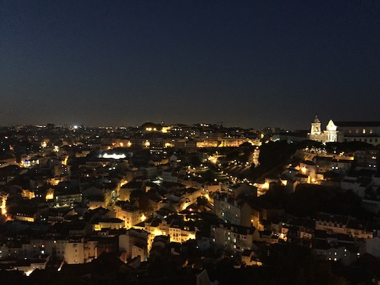 Lisbon at night